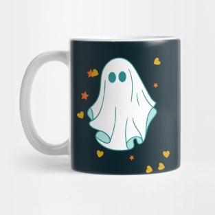 Halloween Ghosts Pattern Design Mug